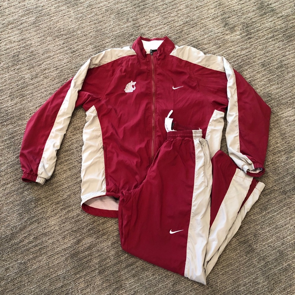 Nike Washington State track suit
